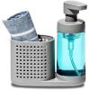 imagemadesmart Antimicrobial Sink Foaming Station SoftGrip Base AllinOne Home Organization EPA Certified CarbonSmall