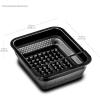 imagemadesmart Collapsible Drying Dish Rack  SINKWARE Collection  Easy Storage  BPAFreePremiumantimicrobial Carbon