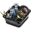 imagemadesmart Collapsible Drying Dish Rack  SINKWARE Collection  Easy Storage  BPAFreePremiumantimicrobial Carbon