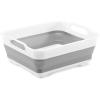 imagemadesmart Collapsible Drying Dish Rack  SINKWARE Collection  Easy Storage  BPAFreeWhite