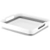 imagemadesmart Collapsible Drying Dish Rack  SINKWARE Collection  Easy Storage  BPAFreeWhite W Handles