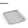 imagemadesmart Elevated Sink MatSINKWARE Collection Ventilation Holes for Airflow Soft Material NonSlip Material Large Grey
