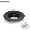 imagemadesmart Two Piece Drain Strainer ampamp StopperSINKWARE Collection SoftGrip Rim Easy to Remove ampamp Clean Collapses for Convenient Storage Small CarbonGranite