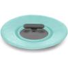 imagemadesmart Two Piece Drain Strainer ampamp StopperSINKWARE Collection SoftGrip Rim Easy to Remove ampamp Clean Collapses for Convenient Storage Small CarbonGreen