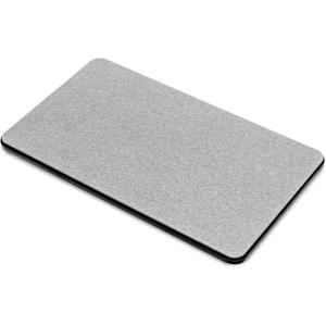 imagemadesmart Sink TrayGranite Drying Stone Collection NonSlip BasePremiumCarbon