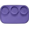 imageMadesmart Dipware 3Bowl Reusable Serving Tray for Appetizers and Snacks FoodSafe Appetizer Serving Platter with 3 Removable Dip Bowls BlueTranslucent Plum