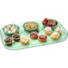 imageMadesmart Dipware 3Bowl Reusable Serving Tray for Appetizers and Snacks FoodSafe Appetizer Serving Platter with 3 Removable Dip Bowls BlueTranslucent Sage