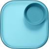 imageMadesmart Dipware Reusable Dining PlateServing Tray for Appetizers and Snacks FoodSafe Appetizer Serving Platter with Removable Dip Bowl PinkTranslucent Turquoise