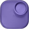 imageMadesmart Dipware Reusable Dining PlateServing Tray for Appetizers and Snacks FoodSafe Appetizer Serving Platter with Removable Dip Bowl PinkTranslucent Plum