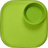 imageMadesmart Dipware Reusable Dining PlateServing Tray for Appetizers and Snacks FoodSafe Appetizer Serving Platter with Removable Dip Bowl PinkTranslucent Lime