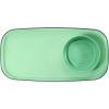imageMadesmart Dipware Small Reusable Serving Tray for Appetizers and Snacks FoodSafe Small Appetizer Serving Platter with Removable Dip Bowl RedTranslucent Sage