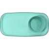 imageMadesmart Dipware Small Reusable Serving Tray for Appetizers and Snacks FoodSafe Small Appetizer Serving Platter with Removable Dip Bowl RedTranslucent Teal