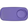 imageMadesmart Dipware Small Reusable Serving Tray for Appetizers and Snacks FoodSafe Small Appetizer Serving Platter with Removable Dip Bowl RedTranslucent Plum
