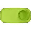 imageMadesmart Dipware Small Reusable Serving Tray for Appetizers and Snacks FoodSafe Small Appetizer Serving Platter with Removable Dip Bowl RedTranslucent Lime
