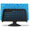 imagemadesmart CaddySINKWARE Collection AllinOne Sink Storage Ventilation Holes Promote Drying BPAFree Small CarbonSponge