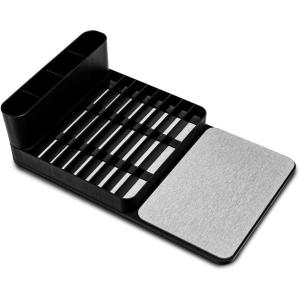imagemadesmart Dish Rack with MineralBased Mat Carbon 1472x873x382 inches 282 pounds Slip Resistant Organized Drying for Kitchen