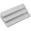 imagemadesmart Cabinet Collection Expandable Shelf Organizer with SoftGrip Surface and NonSlip Feet 1475 L x 975 W x 350 H White