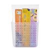 imagemadesmart Over Door Wrap Organizer  Frost  CABINET COLLECTION  Aluminum Foil Parchment and Kitchen Wrap Organizer  Softgrip Hook  BPAFree