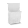 imagemadesmart Over Door Wrap Organizer  Frost  CABINET COLLECTION  Aluminum Foil Parchment and Kitchen Wrap Organizer  Softgrip Hook  BPAFree
