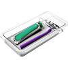 imagemadesmart Dental Tray Drawer Organizer with Drying Stone Clear Plastic Drawer Organizer for Toothbrush Dental Floss Water Flossers ToothpasteRegular