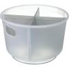 imagemadesmart Divided Bathroom Tote  BATH COLLECTION  Handles for Portability  360 Rotation  Utility Storage  Nonslip Base  BPAFreeClear