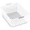 imagemadesmart Medium Basket Cabinet Organizer Frost