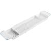 imageMadesmart Expandable Bath Tray for Bathtubs Plastic Shower and Bath shelf caddy white Multifunctional bathtub bathroom organizer PremiumwhiteWhiteBlue