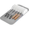 imageMadesmart Premium Antimicrobial Classic Small InDrawer Knife Mat SoftGrip NonSlip Drawer Organizer LongLasting Home Organization EPA Certified White PremiumWhiteWhite