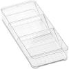 imageSmall Shallow Tray with Angled Dividers Clear  madesmart51 x 121 x 16