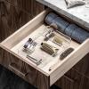 imageSmall Shallow Tray with Angled Dividers Clear  madesmart82 x 122 x 16