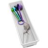imagemadesmart Classic 12 x 3 Bin Drawer Organizer MultiPurpose Home Organization BPA Free WhiteAntimicrobial