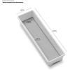 imagemadesmart Classic 12 x 3 Bin Drawer Organizer MultiPurpose Home Organization BPA Free WhiteOriginal
