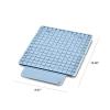 imagemadesmart Large Styling Heat Mat  Grey  Vanity Collection  HeatResistant Silicone  Vanity ampamp Countertop Protection  WrapAround Fold for Travel