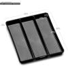 imagemadesmart Premium Antimicrobial Classic Mini Utensil Tray Soft Grip NonSlip Kitchen Drawer MultiPurpose Home Organization EPA Certified 2 Compartments CarbonPremiumCarbon