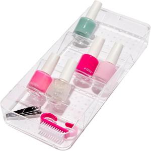 imageSmall Shallow Tray with Angled Dividers Clear  madesmart51 x 121 x 16