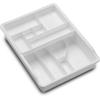 imageMadesmart 23Compartment Original Junk Drawer Organizer Tray Plastic Multipurpose Storage Bin for Drawers GraniteWhite
