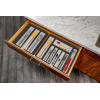 imagemadesmart Expandable Silverware Tray Adjustable Utensil Organizer for Drawers SoftGrip Lining NonSlip Base Durable and Easy to Clean GreyGranite