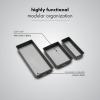 imagemadesmart Tray Set of 3 White PremiumWhitePremiumGranite