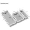 imagemadesmart Tray Set of 3 White PremiumWhitePremiumWhite
