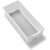 imageMadesmart Organizer Bin NonSkid Feet 155quot X 66quot X 21quot Plastic White With GrayWhite