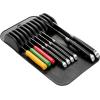 imageMadesmart Premium Antimicrobial Classic Large Knife Mat SoftGrip NonSlip Drawer LongLasting Home Organization EPA Certified CarbonPremiumCarbon