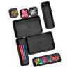 imagemadesmart 8Piece Interlocking Bin PackCarbon Collection Customizable MultiPurpose Storage Durable Easy to Clean ampamp BPAFree