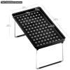 imagemadesmart Large Stacking Shelf  Clear  CABINET COLLECTION  Organizer for Cabinet or Counter  Collapsible Legs for Storage  Nonslip Rubber Feet  BPA FreeCarbon