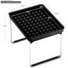 imagemadesmart Large Stacking Shelf  Clear  CABINET COLLECTION  Organizer for Cabinet or Counter  Collapsible Legs for Storage  Nonslip Rubber Feet  BPA FreeCarbon