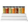imagemadesmart Shelf Organizer  White  CABINET COLLECTION  3Tier Cabinet Pantry or Countertop Organizer  Softgrip Lining and Nonslip Fee  BPAFree