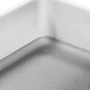 imagemadesmart Silverware White Expandable Tray Classic Collection  8Compartments  Icons to Help sort Flatware Cutlery Utensils  SoftGrip Lining  BPAFreeWhite
