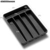 imagemadesmart Value Mini Silverware Tray  Granite  VALUE COLLECTION  5Compartments  Kitchen Cutlery and Flatware Organizer Easy to Clean  BPAFree