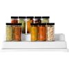 imagemadesmart Shelf Organizer  White  CABINET COLLECTION  3Tier Cabinet Pantry or Countertop Organizer  Softgrip Lining and Nonslip Fee  BPAFree