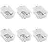 imagemadesmart Small Basket Cabinet Organizer Frost