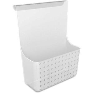 imagemadesmart Over Door Wrap Organizer  White  CABINET COLLECTION  Aluminum Foil Parchment and Kitchen Wrap Organizer  Softgrip Hook  BPAFreeWhite